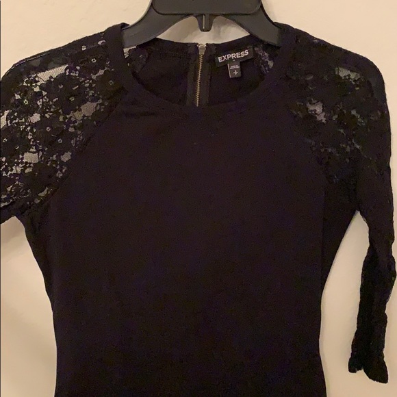 Express Black Dress - Picture 3 of 6